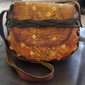 Vintage leather purse